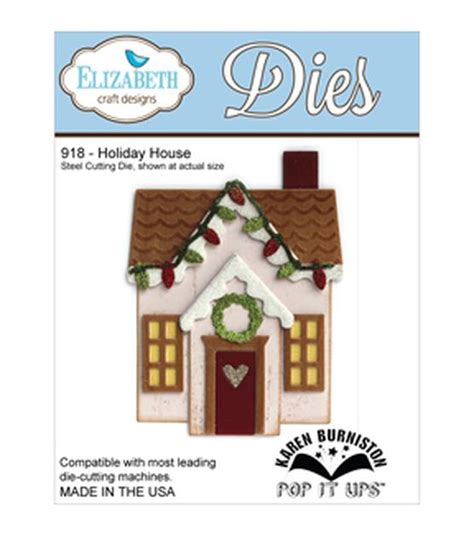 Elizabeth Craft Metal Die Holiday House Box 